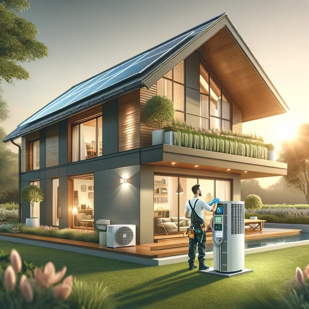 Moderní dům s energetickým řešením